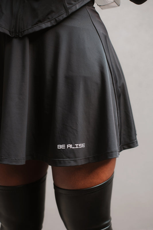Brittany Black Skirt Set