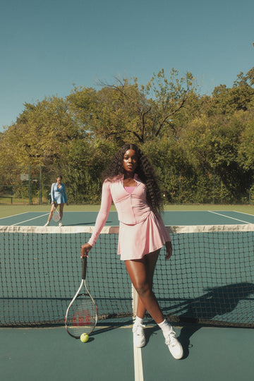 Brittany Pink Skirt Set